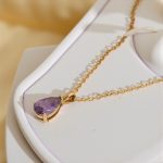 Κολιέ diamond purple - Image 3