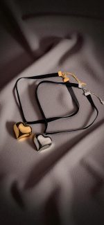 Κολιέ Heart silver - Image 2