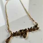 Κολιέ γιαγιά gold