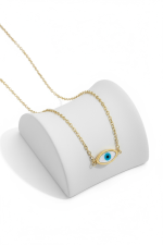 Κολιέ eye gold