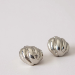 Σκουλαρίκι stone silver