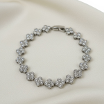 Βραχιόλι lux halo silver
