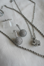 Κολιέ elephant silver - Image 4