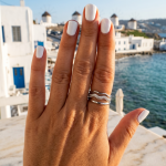 Δαχτυλίδι summer silver